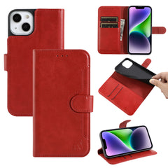 Etui Portefeuille Premium Gorilla Tech  Rouge Pour Apple iPhone 16 Pro Max