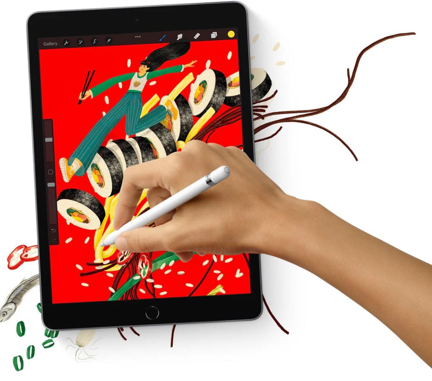 Apple iPad 9th Gen 10.2 64gb WiFi Space De Couleur Gris sidéral (Boîte neuve et scellée)