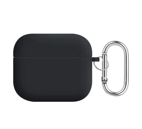 Étui En Silicone Noir Pour Airpods 4
