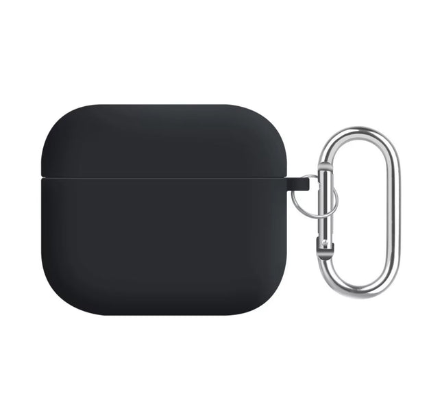Étui En Silicone Noir Pour Airpods 4