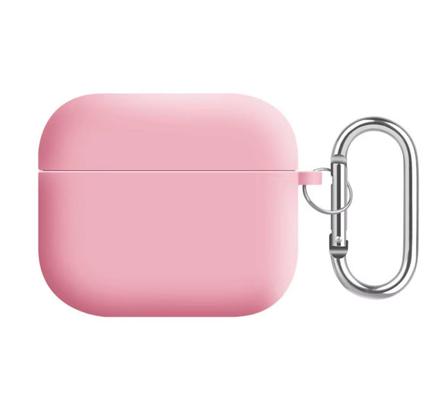 Étui En Silicone Rose Pour Airpods 4