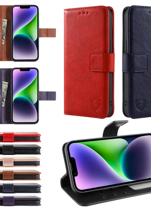 Étui portefeuille classique Gadget Shield pour Samsung Galaxy A36, noir