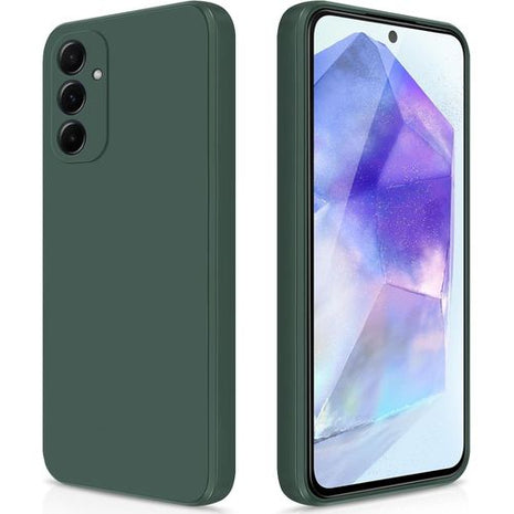 Coque En Silicone Vert Midnight Qualité Premium Pour Samsung  Galaxy  A26  (Bulk)