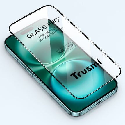Protecteur d'écran en verre trempé incurvé 3D pour iPhone 17 Series – Transparent, anti-traces de doigts et couverture intégrale