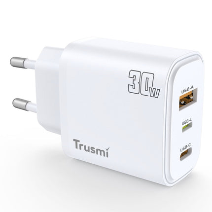 TRUSMI PD30W A+C+L GaN Chargeur Rapide - CH12-076