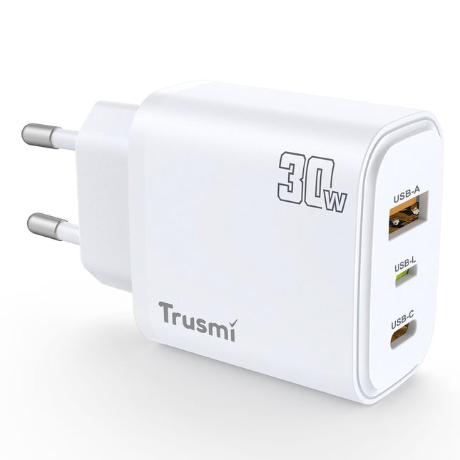 TRUSMI PD30W A+C+L GaN Chargeur Rapide - CH12-076