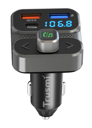 Chargeur De Voiture Rapide CC10-01 54W 1A1C Transmetteur FM