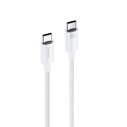 Trusmi Câble USB-C vers USB-C 60W - 2 mètres - CA55-05