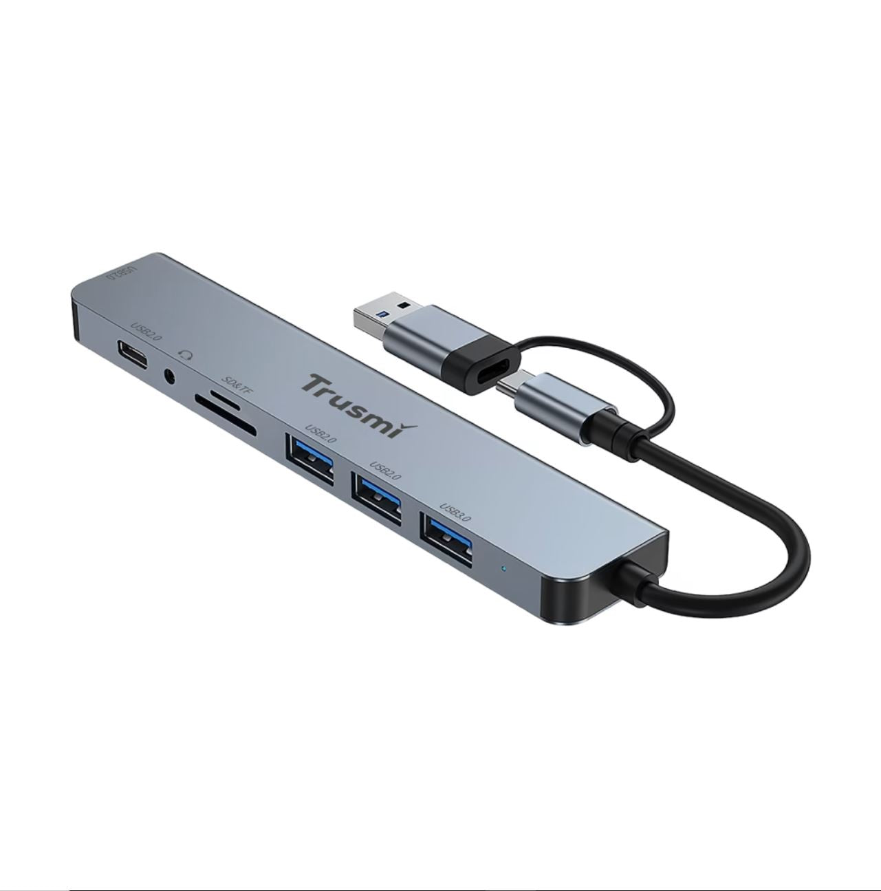 Adaptateur  Station d'Accueil Multifonctionnelle Type-C 8 En 1