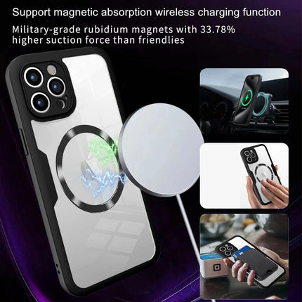Coque En Gel 360 Magnetique Gorilla Tech Qualité Premium Noir Pour Apple iPhone 16