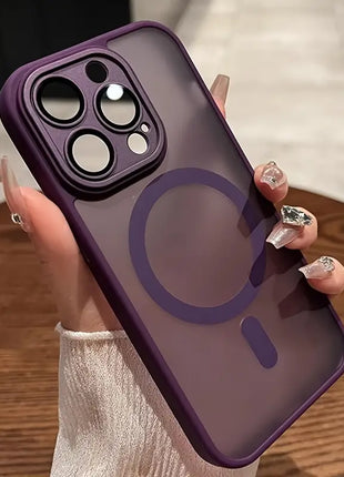 Coque Magsafe Shadow Violet Pour Apple iPhone 16 Pro Max