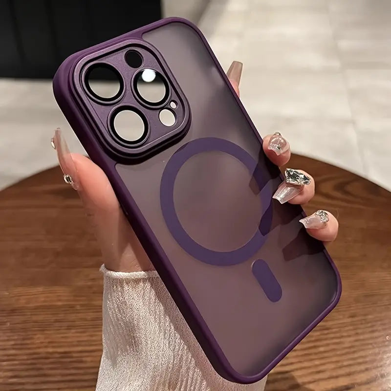 Coque Magsafe Shadow Violet Pour Apple iPhone 16 Pro Max