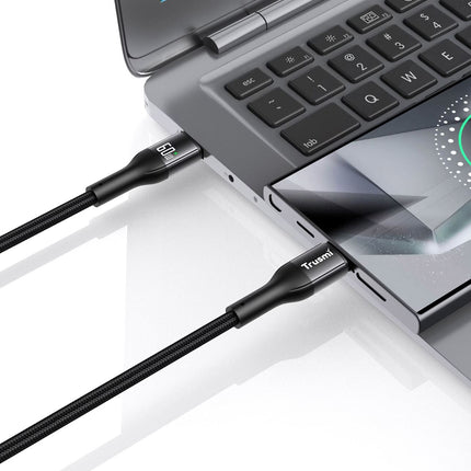 Câble CA47-11 3A  C  to C Tressé en Alliage d'Aluminium pour LED