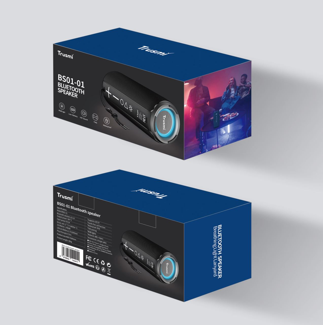 Enceinte Bluetooth Speaker Portable  BS01-01