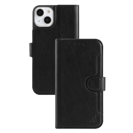 Etui Portefeuille Premium Gorilla Tech Noir Pour Apple iPhone 12 Mini (5.4")