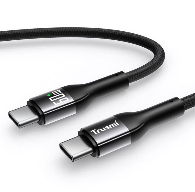 Câble CA47-11 3A  C  to C Tressé en Alliage d'Aluminium pour LED