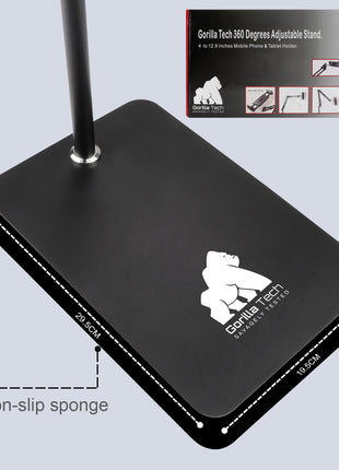 Support Gorilla Tech Pour Smartphone Et Tablette Extensible 360 Degrés (175CM)