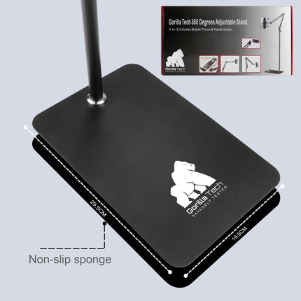 Support Gorilla Tech Pour Smartphone Et Tablette Extensible 360 Degrés (175CM)