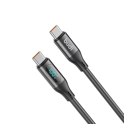 Budi Câble USB-C vers Lightning 100W - 1.2 mètres - 1.2M