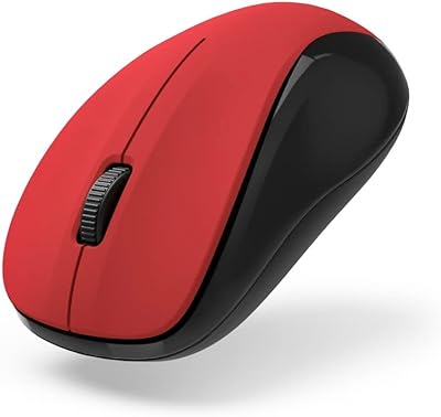 Souris Sans Fil Avec Récepteur Nano USB de Couleur Rouge
