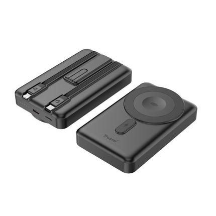 Digital Power Bank Magnetic , Batterie Externe  Noir 10000 mAh TRUSMI PB12-01 15W