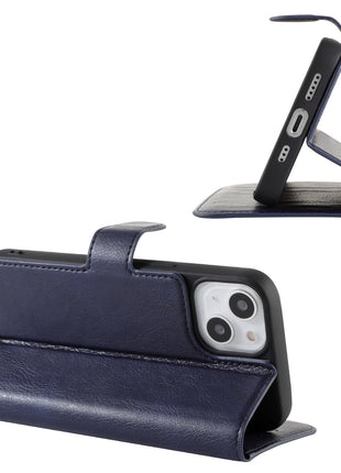 Etui Portefeuille Premium Gorilla Tech Bleu Pour Apple iPhone 12 Mini (5.4")