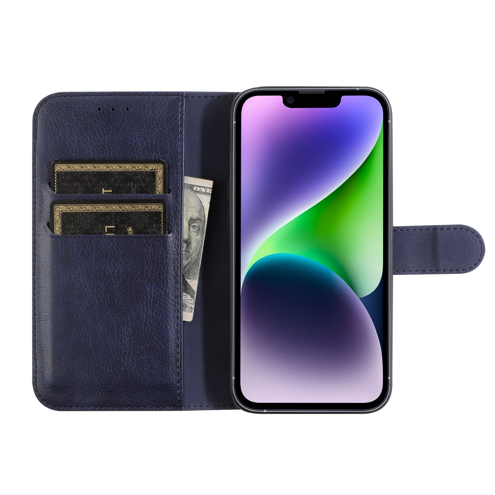 Pack de 10 Etui Portefeuille Premium Gorilla Tech Bleu Pour Samsung Galaxy S24 Ultra
