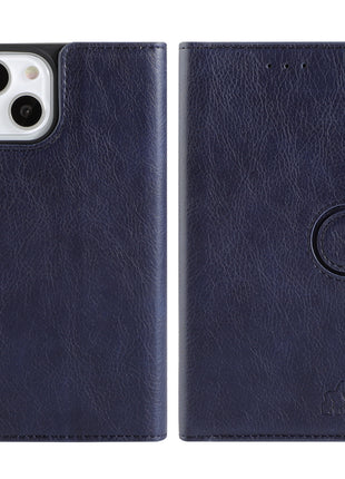 Etui Portefeuille Premium Gorilla Tech Bleu Pour Apple iPhone 12 Mini (5.4")