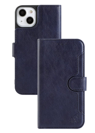 Etui Portefeuille Premium Gorilla Tech Bleu Pour Apple iPhone 12 Mini (5.4")