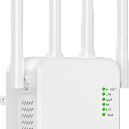 Répéteur Wi-Fi Amplificateur de Signal 1200 Mbps Go-Des GD-WPS03
