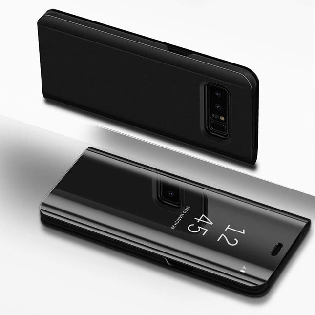 Etui View Cover Interieur Gel Noir Pour Samsung Galaxy Note 8