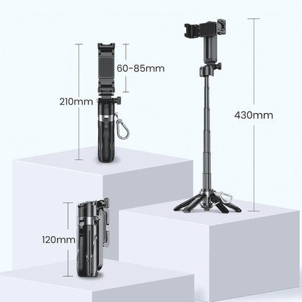 Jmary – Mini Perche a Selfie & Trépied avec télécommande Bluetooth MT-18
