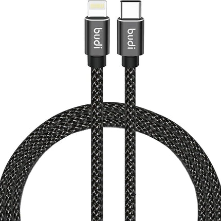 Budi Câble USB-C vers Lightning 27W - 1 mètre - DC206TL10B