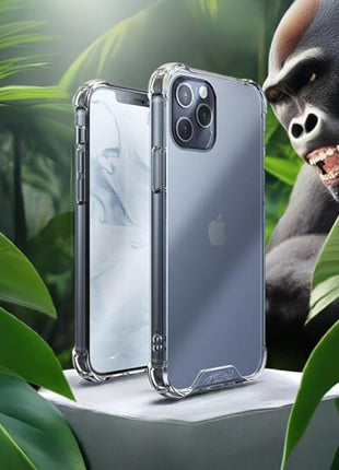 Étui Transparent Antichoc  – Bords Résistants King Kong, Dos transparent Cristal Pour iPhone 14 Pro Max