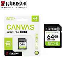 Kingston Canvas Select Plus 64GB SD Carte Mémoire