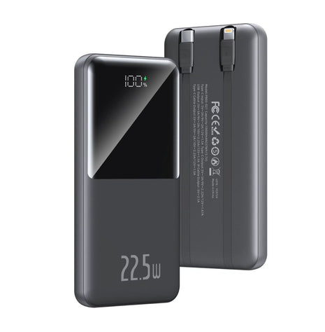 Digital Power Bank, Batterie Externe TRUSMI 20000 mAh PB03-022 PD22.5W Couleur Noir
