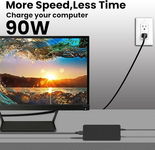 Chargeur d'ordinateur Universelle Intek 90W