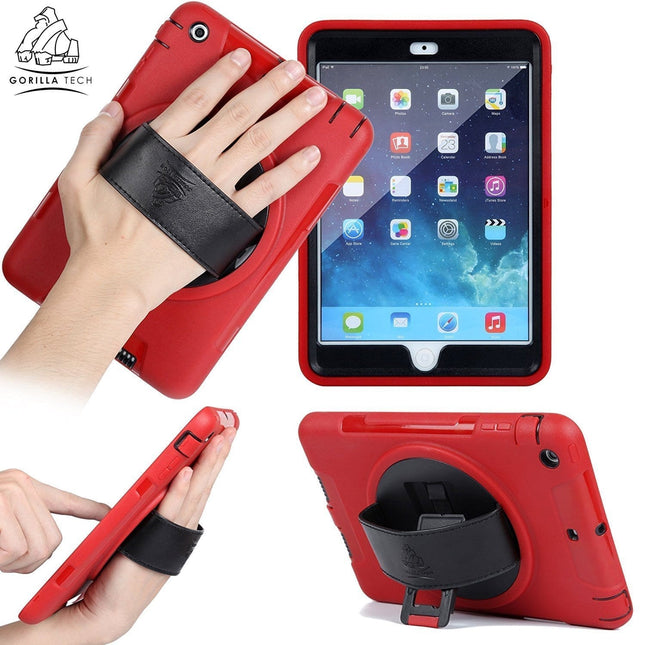 Étui Survivor Avec Rotating 360° Gorilla Tech Rose Pour iPad Air 2 9.7" (2014