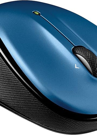 Souris Sans Fil Avec Récepteur Nano USB de Couleur Bleu