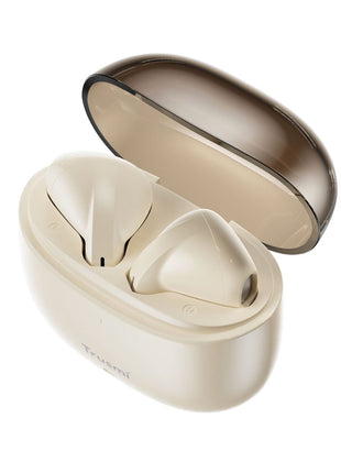 Ecouteur Bluetooth WS04-01 Sans Fil Semi-Internes Biege