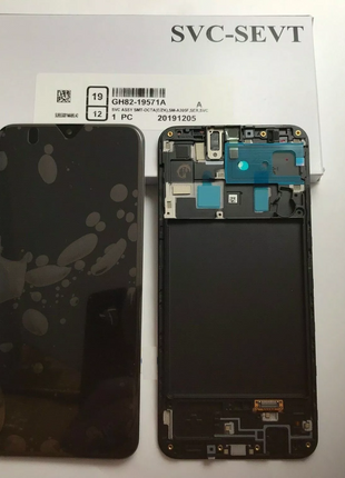 SAMSUNG GALAXY A20, A205F, SERVICE PACK ECRAN D'ORIGINE SAMSUNG