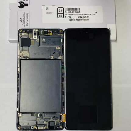 SAMSUNG A715F A71 SERVICE PACK NEW ECRAN D'ORIGINE SAMSUNG