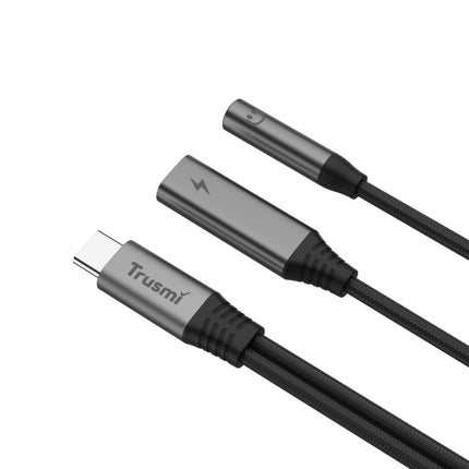 Adaptateur Audio 2‑en‑1 TRUSMI CA50‑01 – USB‑C + Jack 3,5 mm (4 pôles)