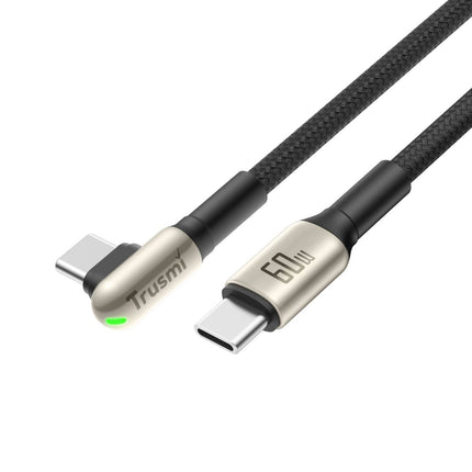 Câble Coudé à LED en Alliage De Zinc Tressé 60 W CC – TRUSMI CA49‑11