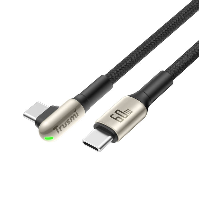 Câble Coudé à LED en Alliage De Zinc Tressé 60 W CC – TRUSMI CA49‑11
