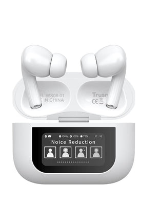 Ecouteur Bluetooth Blanc T V5.4 Semi-In-Ear Multifunction