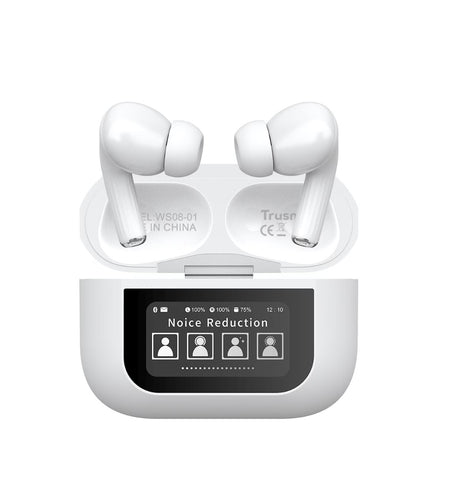 Ecouteur Bluetooth Blanc T Semi-In-Ear Multifunctional WS08-01