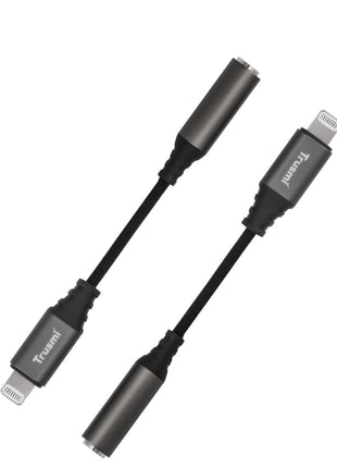 Câble Adaptateur Lightning vers jack 3,5 mm TRUSMI CA50‑02 – 10 cm