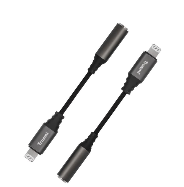 Câble Adaptateur Lightning vers jack 3,5 mm TRUSMI CA50‑02 – 10 cm