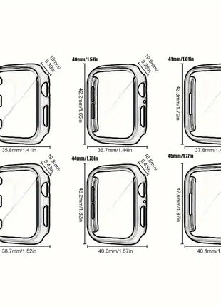 Film En Verre Transparent  Apple Watch Series 7 (41mm)